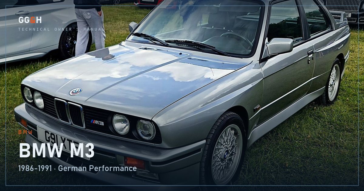 BMW M3 vs Mercedes 190E: The 1980s Sport Sedan Showdown